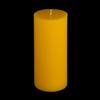4x9 Yellow Pillar Candle