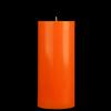 4x9 Orange Pillar Candle