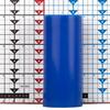 4x9 Blue Pillar Candle