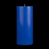 4x9 Blue Pillar Candle