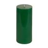 4x9 Green Pillar Candle