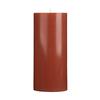 4x9 Brown Pillar Candle