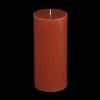 4x9 Brown Pillar Candle