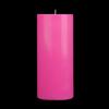 4x9 Hot Pink Pillar Candle