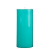 4x9 Turquoise Pillar Candle
