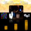 The Dance Club - G5 Large Flameless Pillar Candles Trio