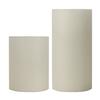Round Flameless Pillars - 3 Inch Duo