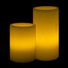 Round Flameless Pillars - 3 Inch Duo