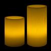 Round Flameless Pillars - 3 Inch Duo