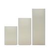 Square Flameless Pillars - 3 Inch Trio