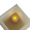 Square Flameless Pillars - 3 Inch Trio