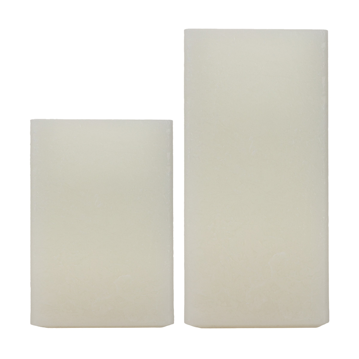 Square Flameless Pillars - 3 Inch Duo