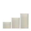 Square Flameless Pillars - 4 Inch Trio