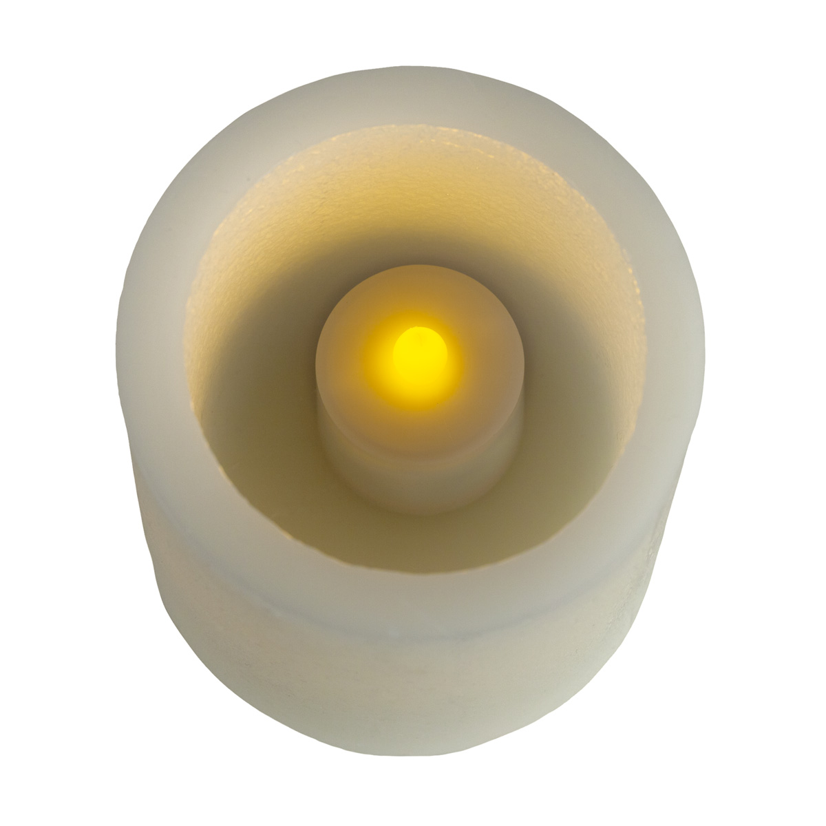 Round Flameless Pillars - 5 Inch Trio