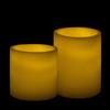 Round Flameless Pillars - 5 Inch Duo