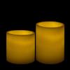 Round Flameless Pillars - 5 Inch Duo