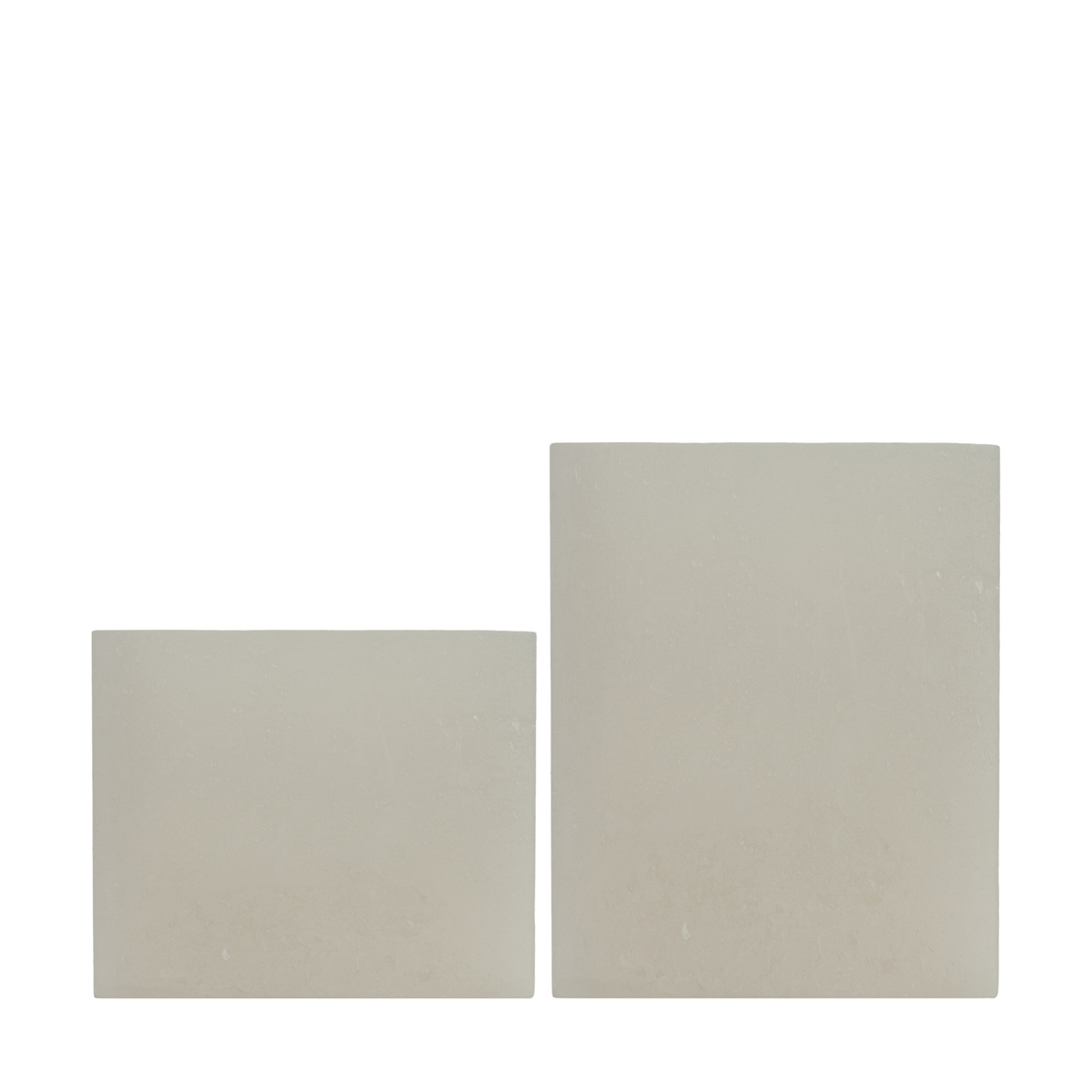 Square Flameless Pillars - 5 Inch Duo