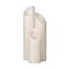 3 inch Ascending Flameless Pillar Candles Trio - 45 degree Angle Cut