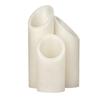4 inch Ascending Flameless Pillar Candles Trio - 45 degree Angle Cut