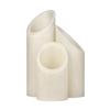5 inch Ascending Flameless Pillar Candles Trio - 45 degree Angle Cut