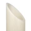 5 inch Ascending Flameless Pillar Candles Trio - 45 degree Angle Cut