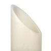 5 inch Flameless Pillar Candles Trio - 45 degree Angle Cut