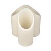 5 inch Flameless Pillar Candles Trio - 45 degree Angle Cut