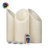 5 inch Flameless Pillar Candles Trio - 45 degree Angle Cut