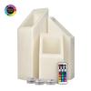 4 inch Ascending Flameless Candles Trio - 45 degree Square Angle Cut