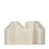 4 inch Flameless Candles Quartet - 45 degree Square Angle Cut