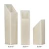 3 inch Ascending Flameless Candles Trio - 45 degree Square Angle Cut