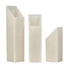 3 inch Ascending Flameless Candles Trio - 45 degree Square Angle Cut