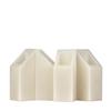 3 inch Flameless Candles Quartet - 45 degree Square Angle Cut