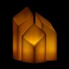 4 inch Ascending Flameless Candles Trio - 45 degree Diamond Angle Cut