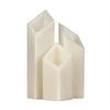 3 inch Ascending Flameless Candles Trio - 45 degree Diamond Angle Cut