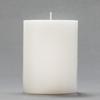 3x4 White Pillar Candle