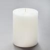 3x4 White Pillar Candle