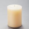 3x4 Ivory Pillar Candle