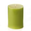 3x4 Green Pillar Candle