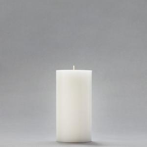 3x6 White Pillar Candle