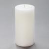 3x6 White Pillar Candle