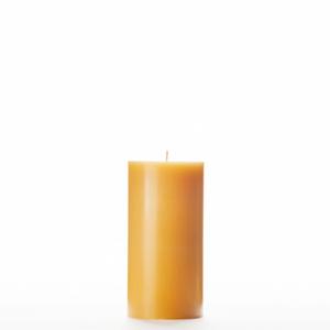 3x6 Yellow Pillar Candle