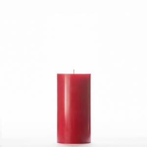 3x6 Red Pillar Candle