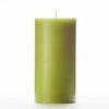 3x6 Green Pillar Candle