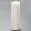 3x9 White Pillar Candle