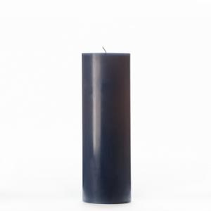 3x9 Blue Pillar Candle