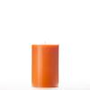 4x6 Orange Pillar Candle