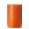 4x6 Orange Pillar Candle