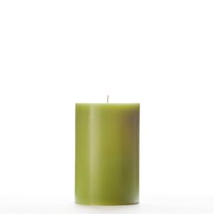 4x6 Green Pillar Candle