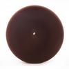 4x6 Brown Pillar Candle